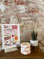 “You are the sweetest person I know” Candy Hand Towel