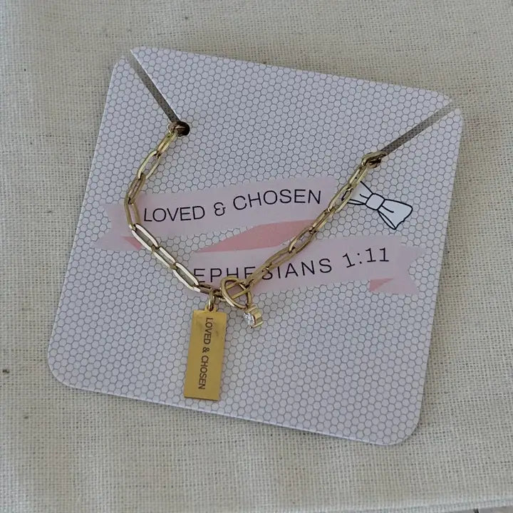 Christian Necklace Bible Verse