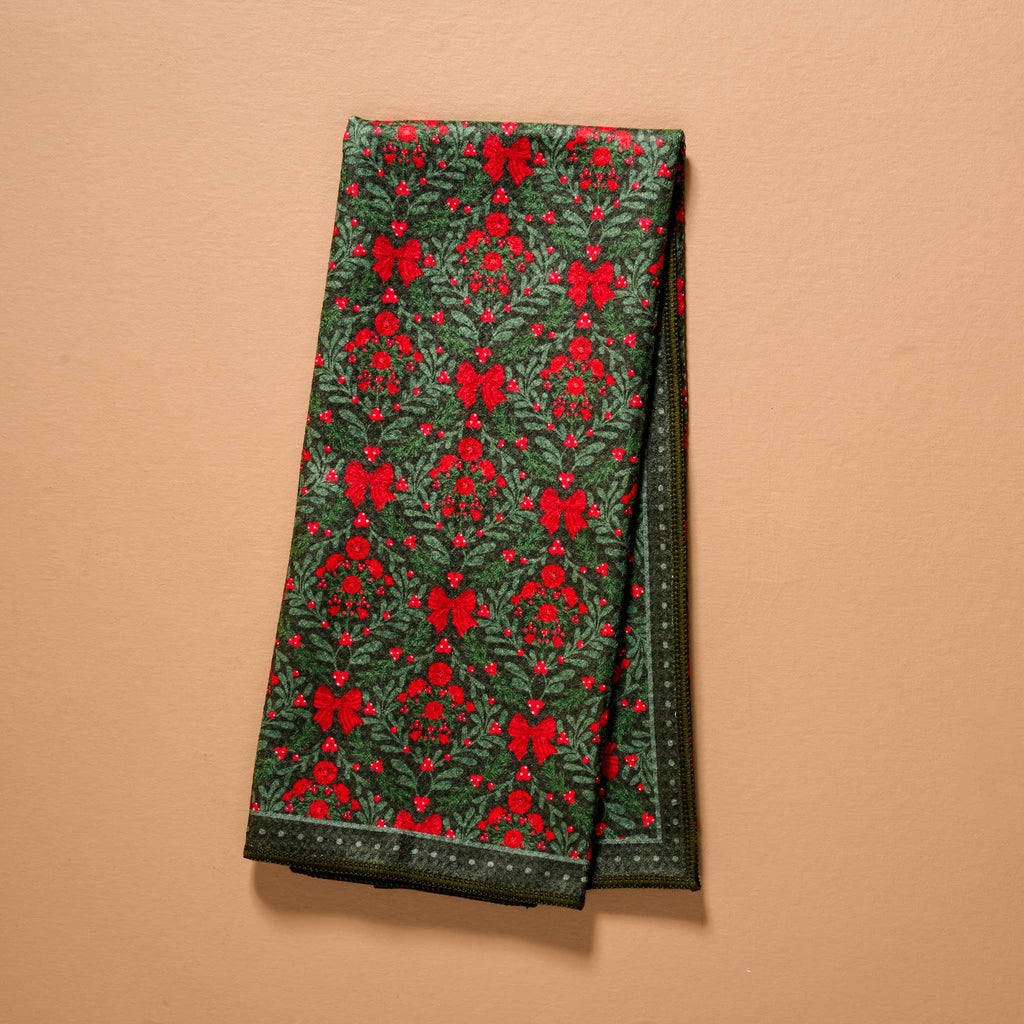 Waffle Tea Towel-A Merry Moment