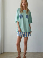 Graphic Shell Print Tee