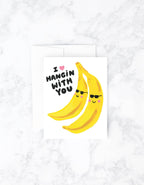 Love & Friendship Greeting Card | Banana Hangs