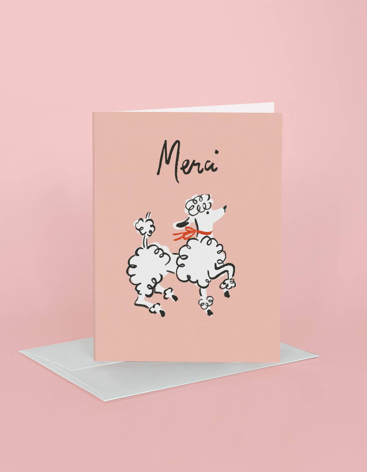 Thank You Greeting Card | Merci!