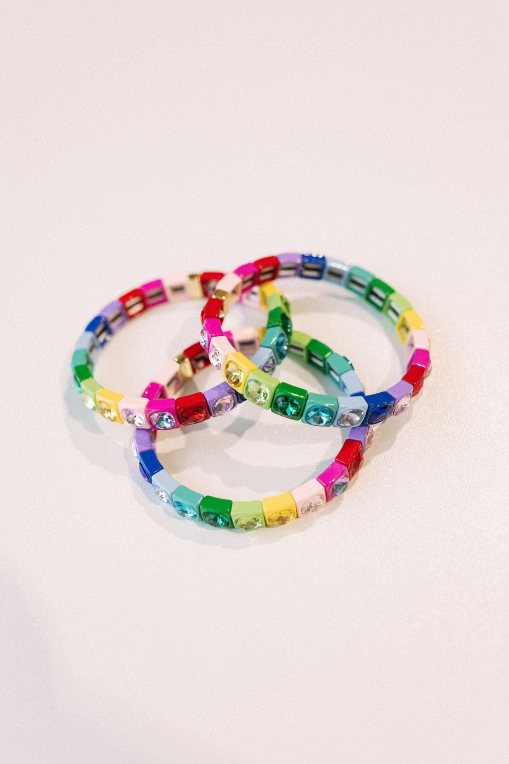 Stella Rainbow Gemstone Stretch Bracelet