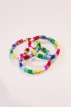 Stella Rainbow Gemstone Stretch Bracelet