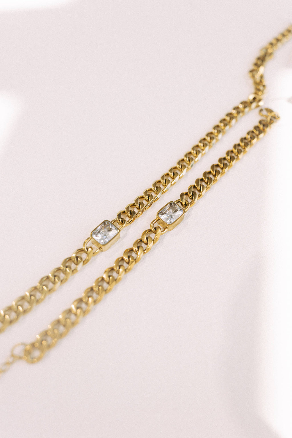 Claire Cuban Chain Necklace