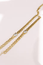Claire Cuban Chain Necklace