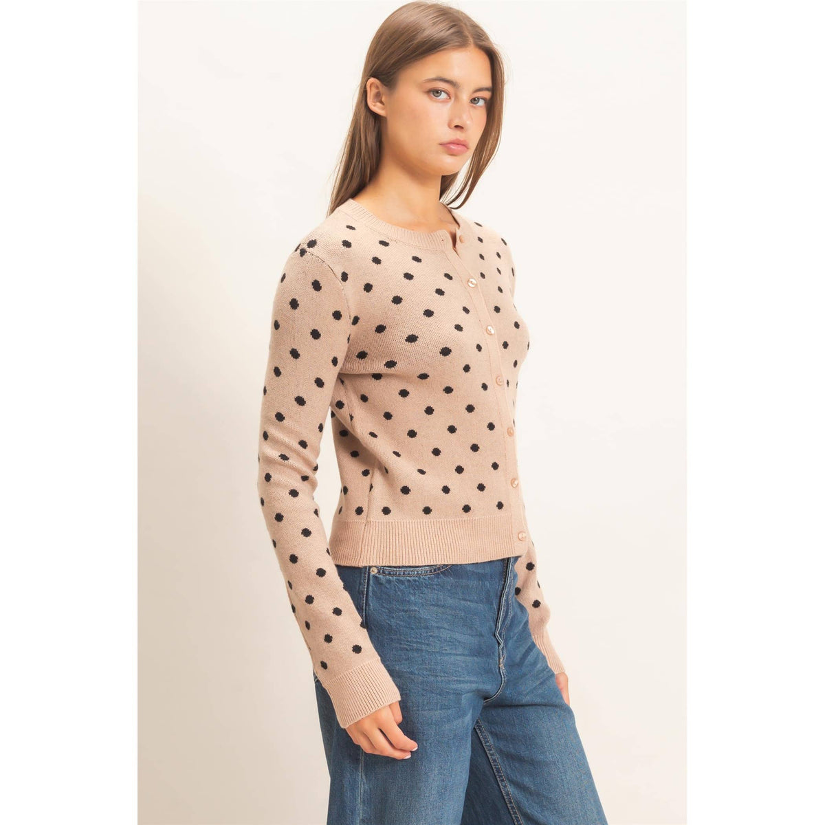 Polka Dot Cardigan