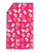 Mahjong- Microfiber Waffle Weave Tea Towel
