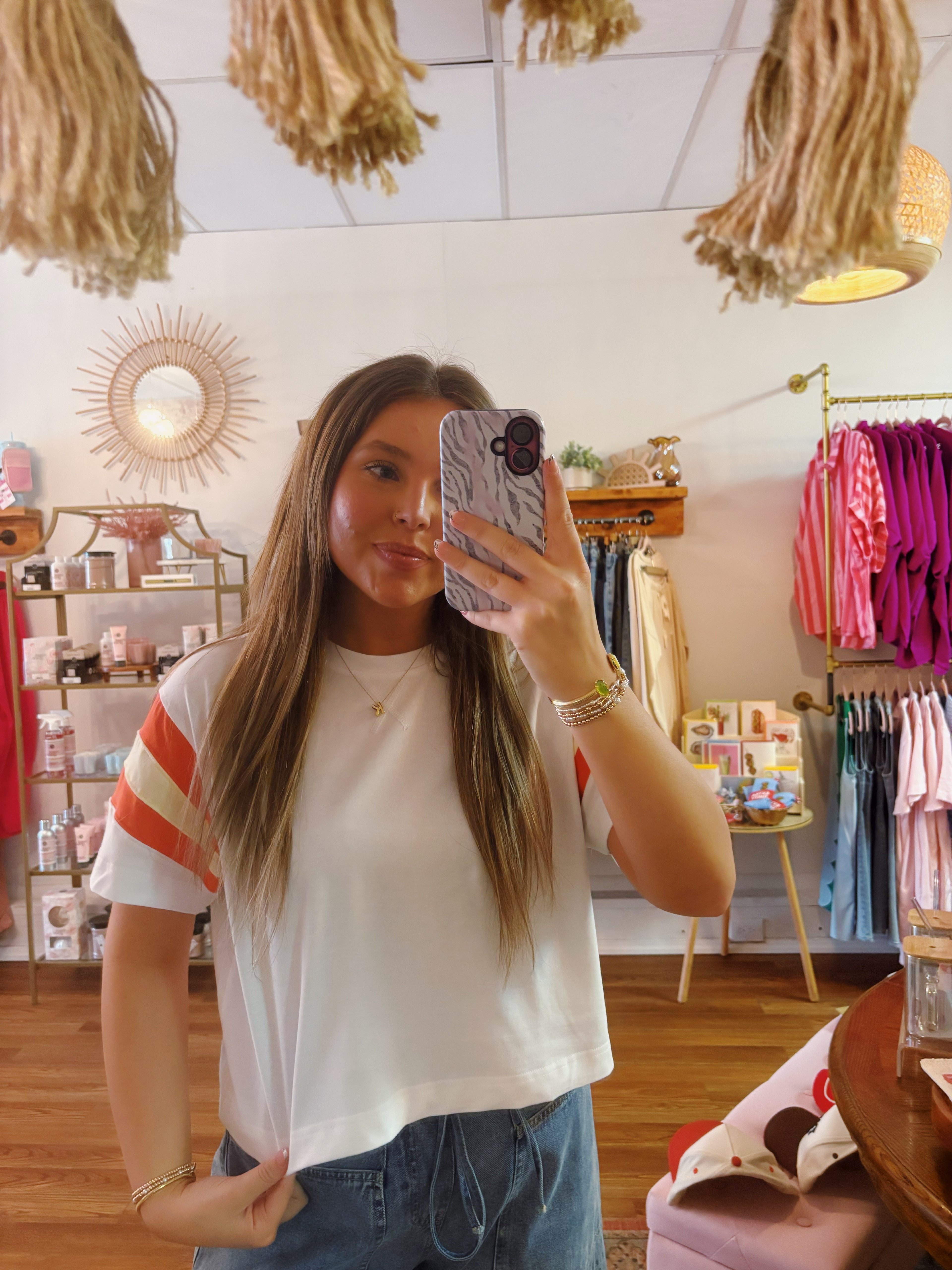 Color Block Sleeve Top