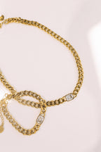 Claire Cuban Chain Necklace