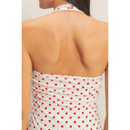 Polka Dot Halter Top