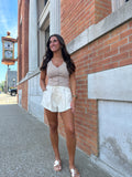 Gingham Halter Top