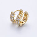 Micro Paved CZ Cartilage Huggie