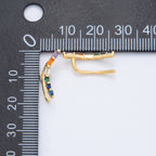 Rainbow Arc Ear Climber Earring