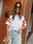Color Block Sleeve Top