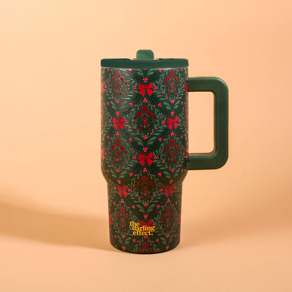 20 oz Lifestyle Flip Straw Tumbler-A Merry Moment