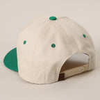 Margs Embroidered Canvas Two-Tone Trucker Hat