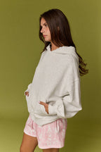 Wren Louonge Hoodie w/ Lace Detail