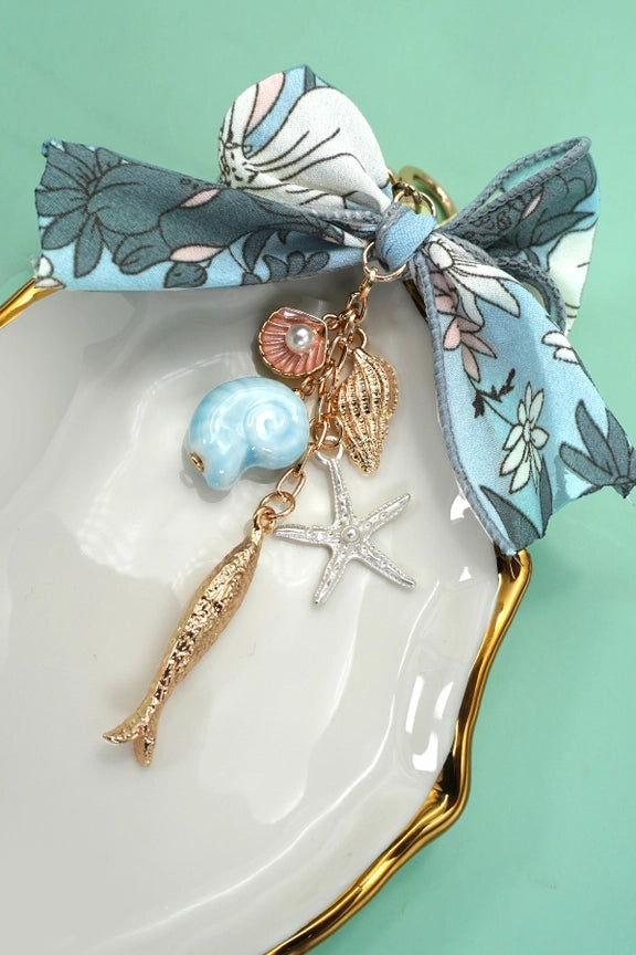 Ocean Inspired Bag Charm