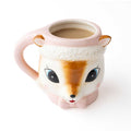 Pink Reindeer Coffee Mug