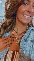 Chloe Crystal Cuban Chain Necklace