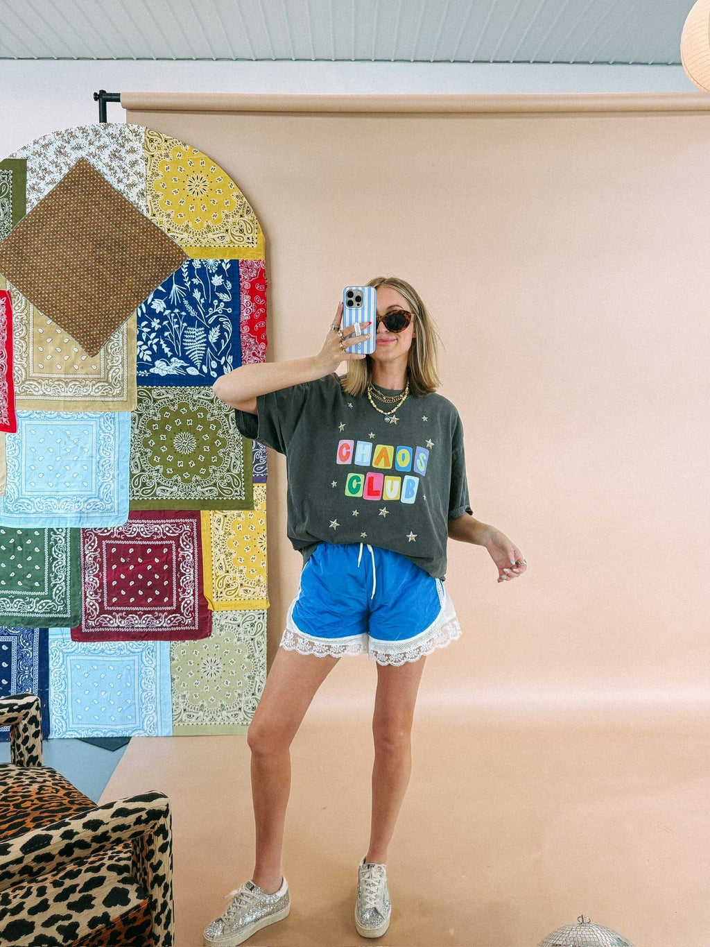 Choas club graphic tee