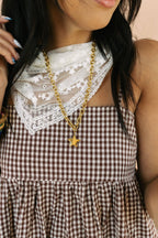 Lovin' Lace Scarf - Ivory