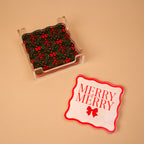 Table Talk Acrylic Coaster Set-A Merry Moment