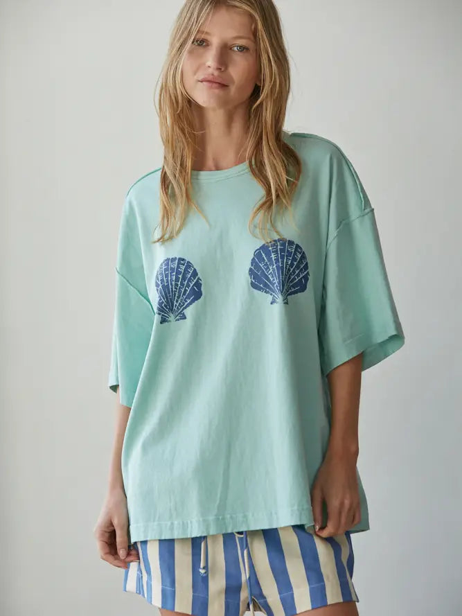 Graphic Shell Print Tee