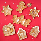 Gingerbread Star Plate