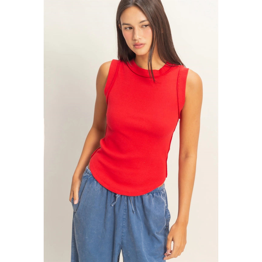 Seam Detail Tank Top