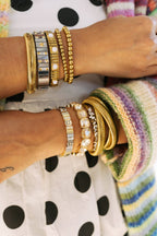 Lulu Stretch Bracelet - Smiley Face
