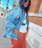 MS Distressed Denim Jacket