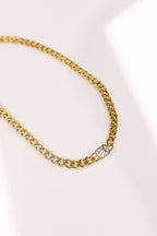 Claire Cuban Chain Necklace
