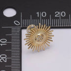 Dainty Sun Earrings