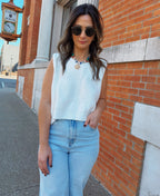 Make a Statement Sleeveless Sweater
