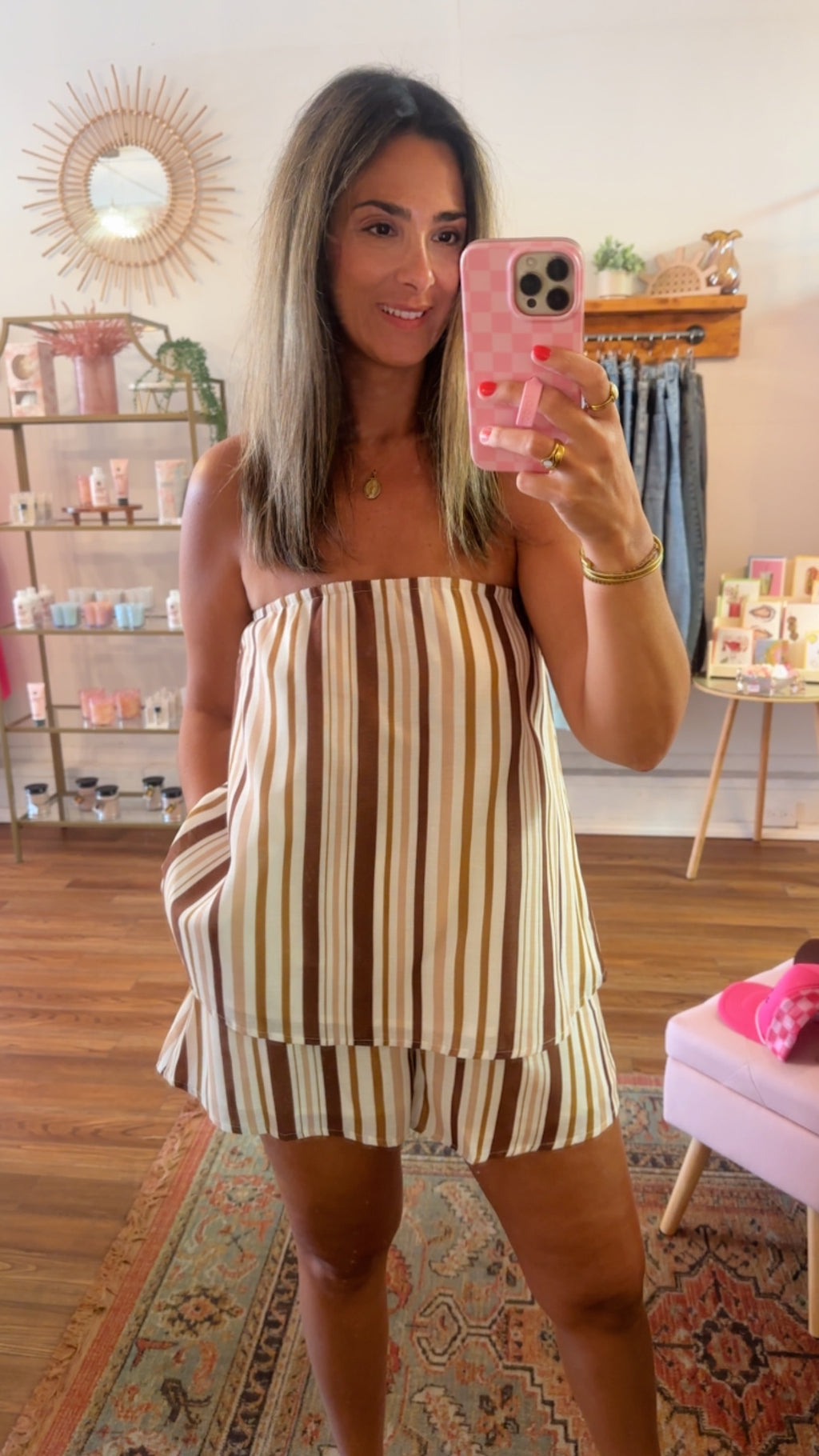 Boho Striped Set