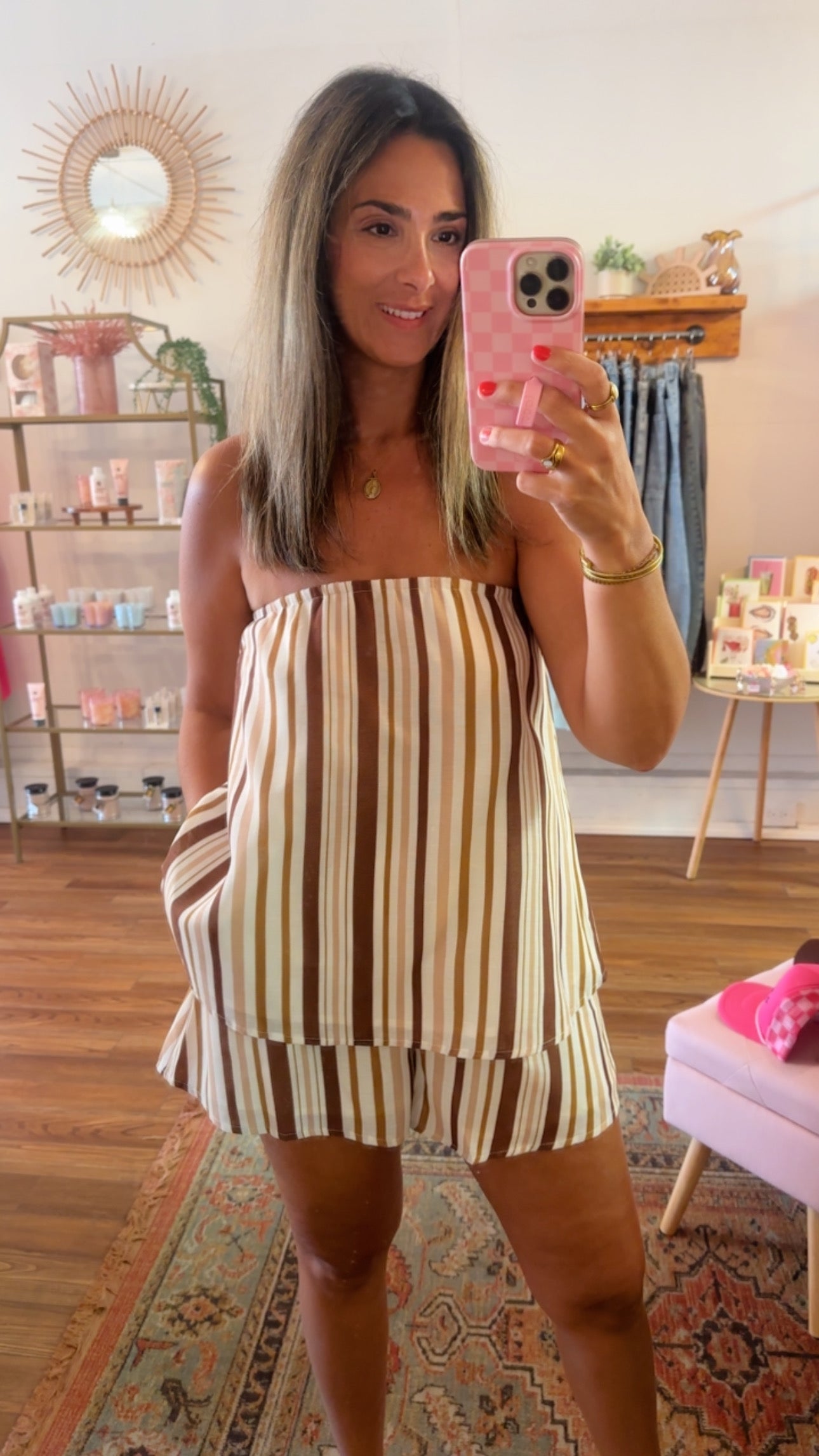 Boho Striped Set