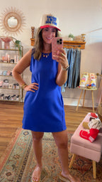 Crew Neck Tank Mini Dress