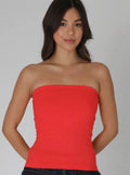 Poppy Double Layer Tube Top