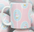 Seersucker Coquette Goose Mug