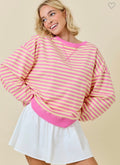 Pink Lemonade Striped Top