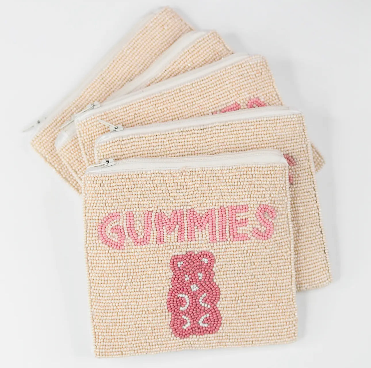 Gummies Seed Beaded Pouch