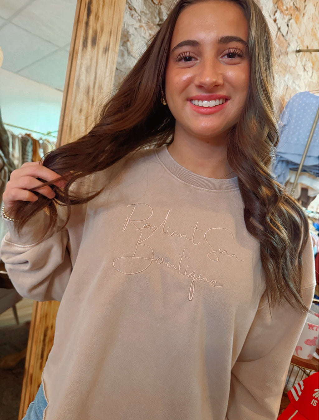 Radiant Sun Logo Sweatshirt