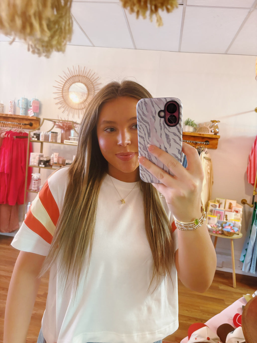 Color Block Sleeve Top