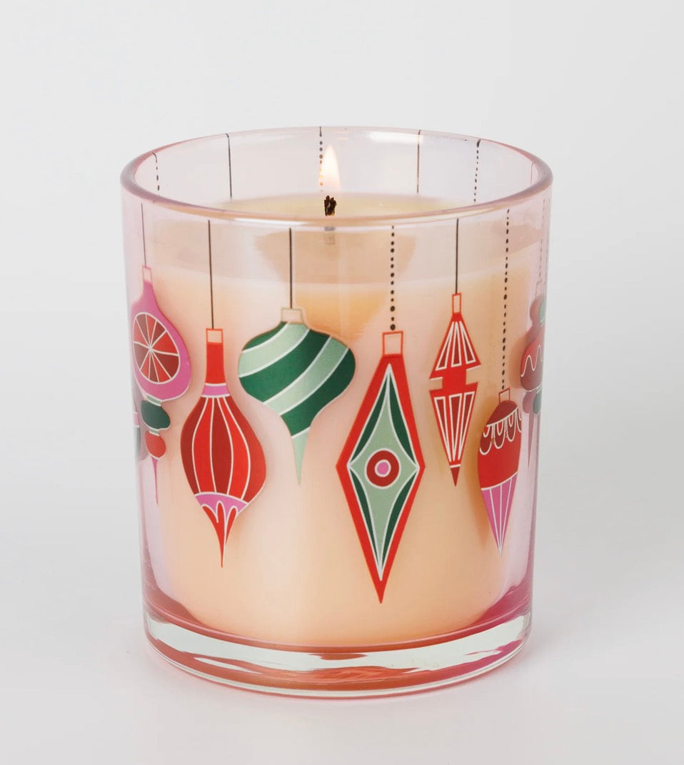 Sweet Grace Ornament Decal Candle