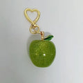 Fruits Keychain Accessories Green Apple Charm Accessorie