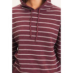Striped Hooded Sweater