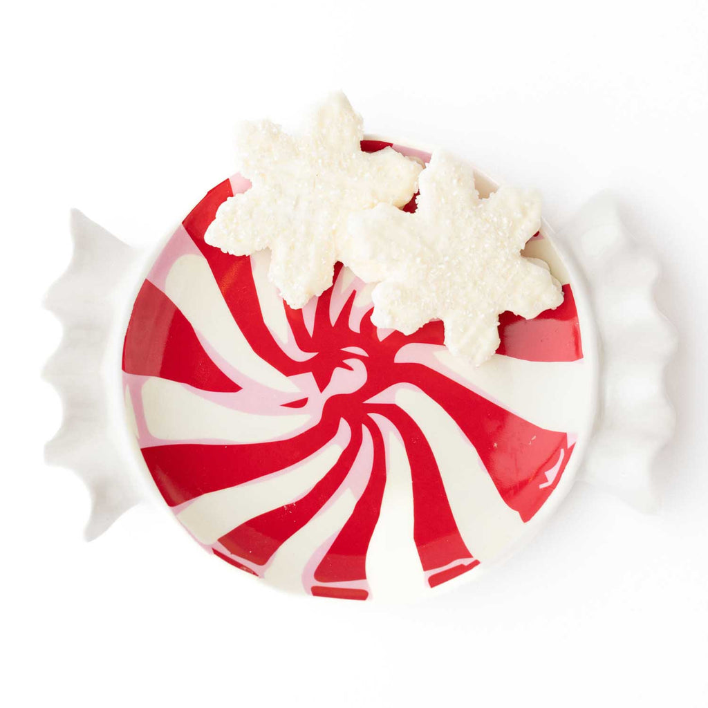 Peppermint Dessert Plate