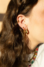 Ebby Hoop Earrings || Choose Color